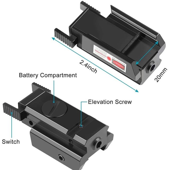 Лазерен прицел(Red dot) ПРОМОЦИЯ!