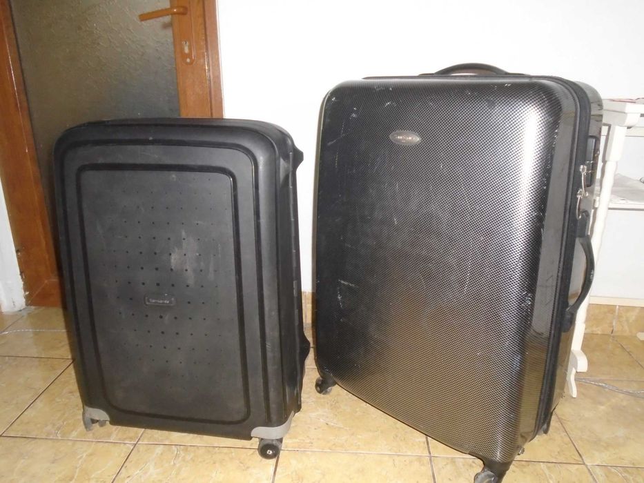 Trolere mic/Mare Rosu si genti Laptop/turism sau in avion