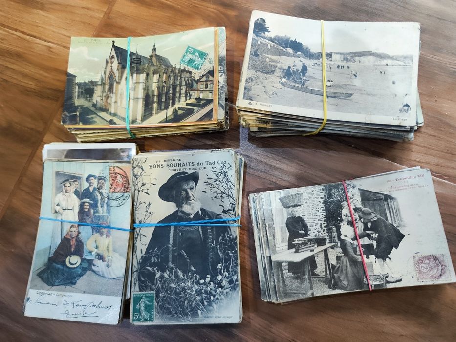 Антикварни картички от 1900г..