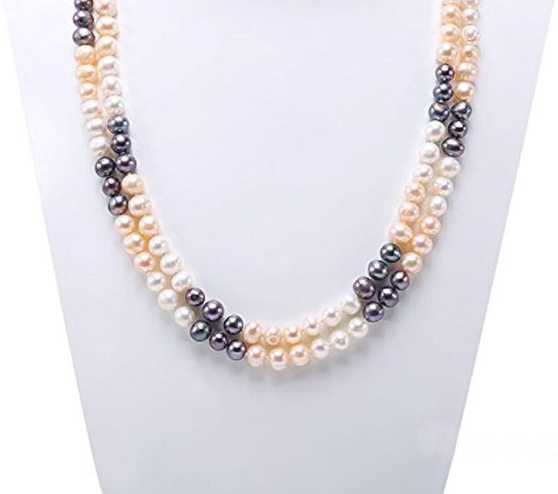 Натуральный жемчуг,  130 см из США