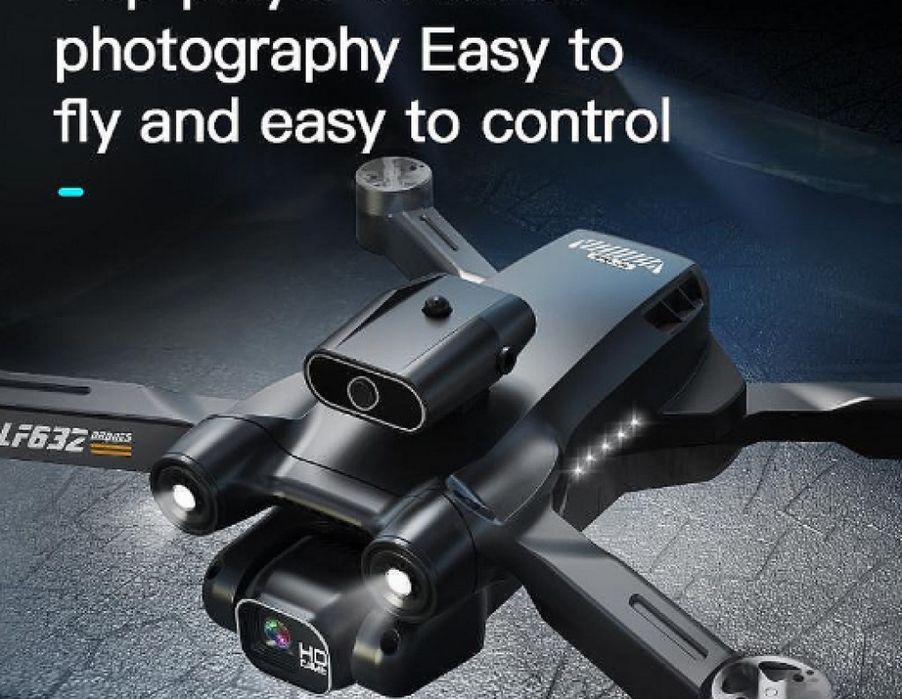 Професионален дрон с 8K HD камера,  Dual камери - Въздушни снимки и ви