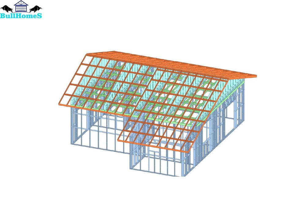 Къща,Бунгало,Преместваема къща,Сглобяеми къщи,Модулни,Жилищни-90,7м²