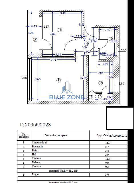Apartament 2 Camere I Ultracentral | Dimitrie Cantemir nr. 18 I Metrou