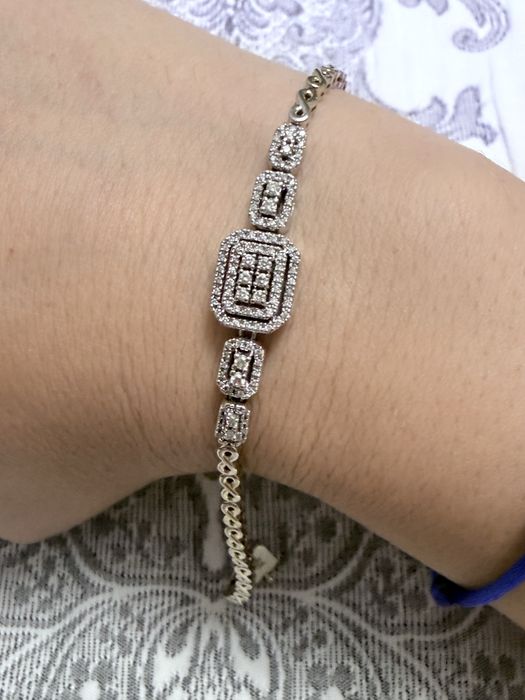 Бриллиантовый браслет