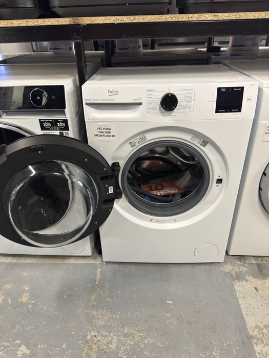 Masina de spalat rufe Beko BM3WFU3841X