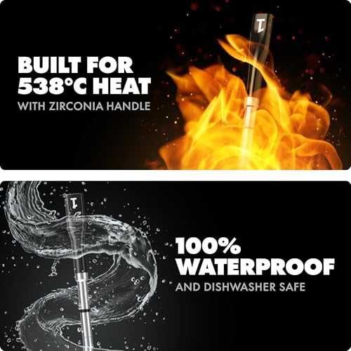 Нов Дигитален смарт термометър за месо BBQ грил фурна с 5 сензора