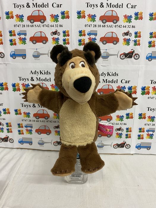 MASHA AND THE BEAR jucărie din pluș mănușă teatru ursuleț 28 cm