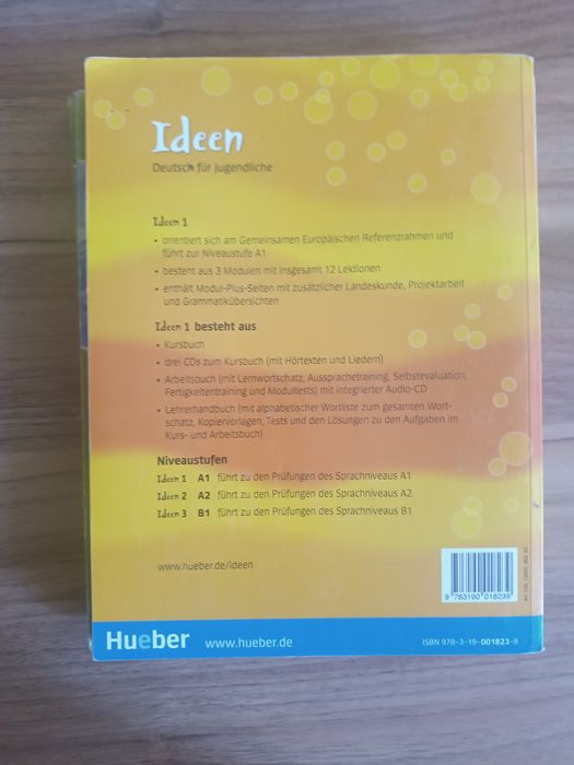 Учебник и учебна тетрадка по немски