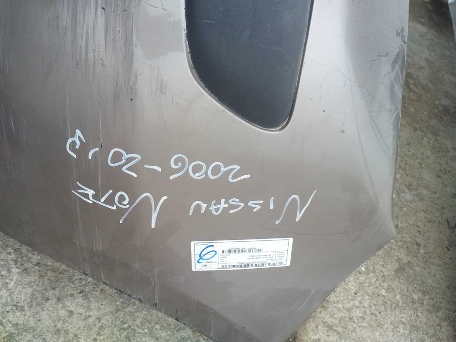 Bara Fata  Nissan Note 2008 2009 2010 2011 2012