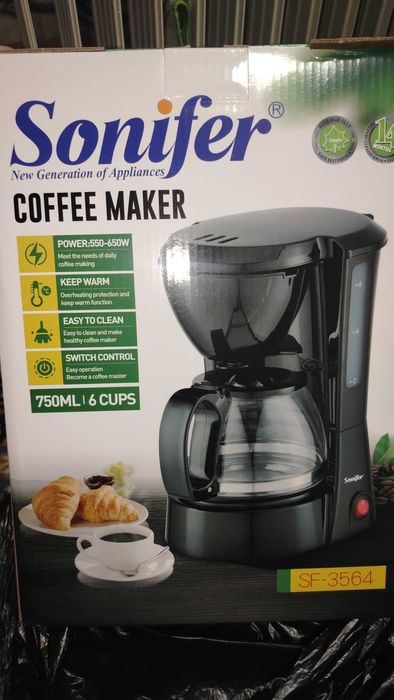 Coffee maker sotiladi Yengi ishlatilmagan
