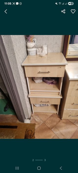 Шкаф 2 комод сатылад