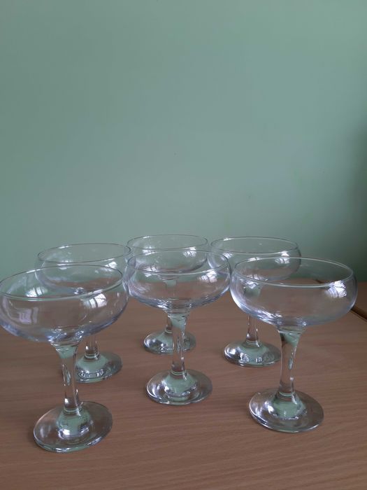 Бокалы стекло 6 шт. новые