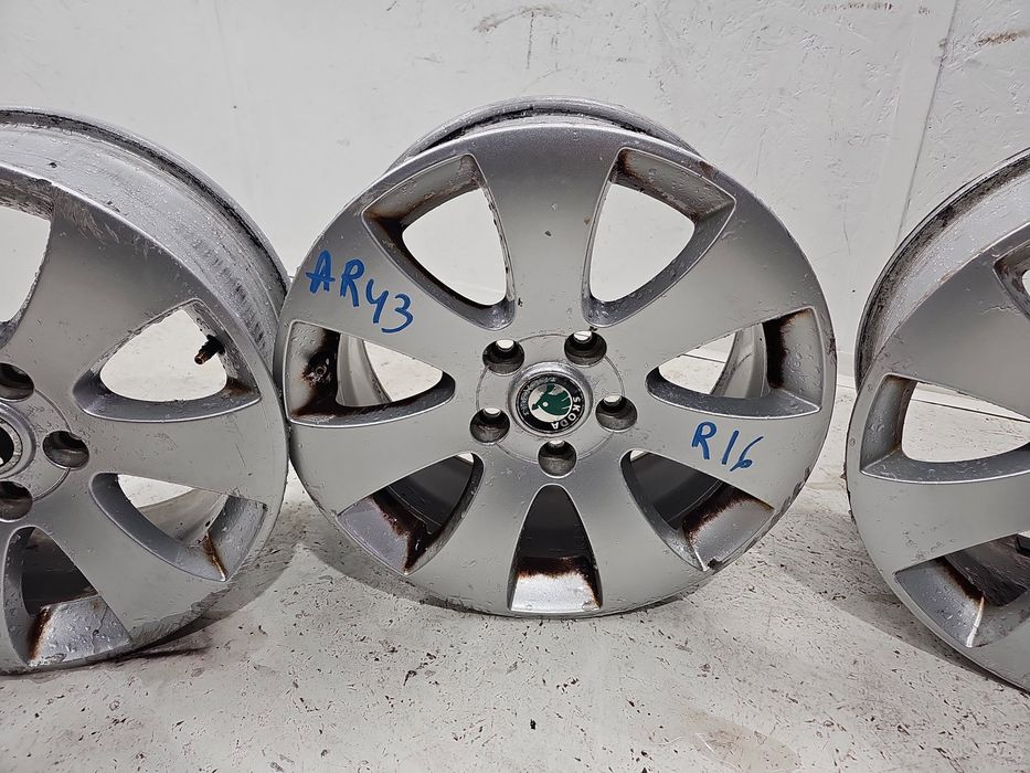 Set jante aliaj Skoda Superb II Combi (3T5) [Fabr 2009-2015] 3T0601025