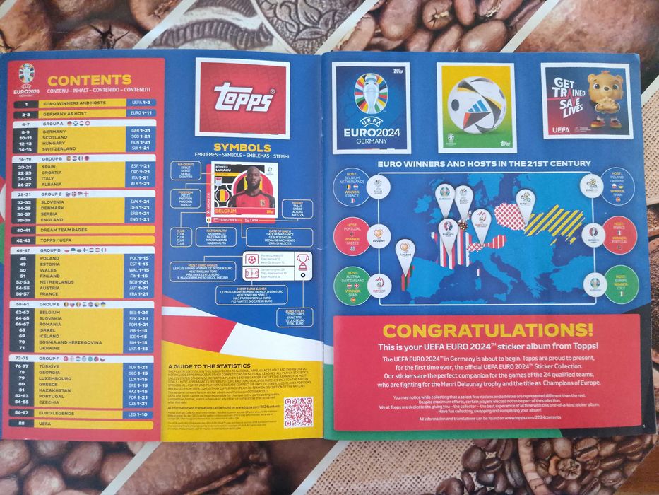 Album Topps Euro 2024