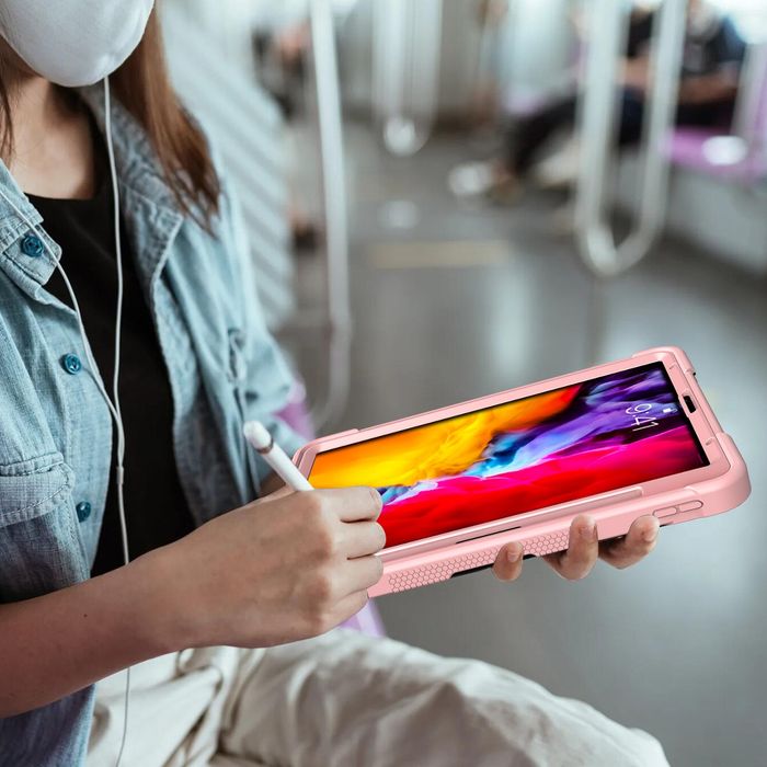 Apple iPad Pro / Air 11" 13" / 2024/2025 / Трислоен удароустойчив кейс