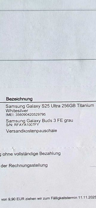 Samsung s25 ultra И слошалки buds3 fe