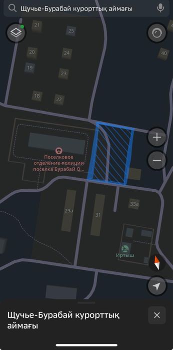 Продам землю в курорте Бурабай!