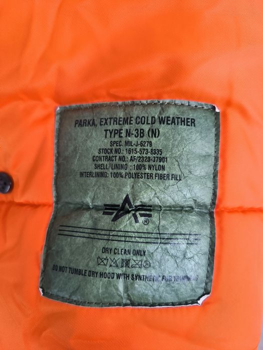 Alpha Industries размер XL Парка