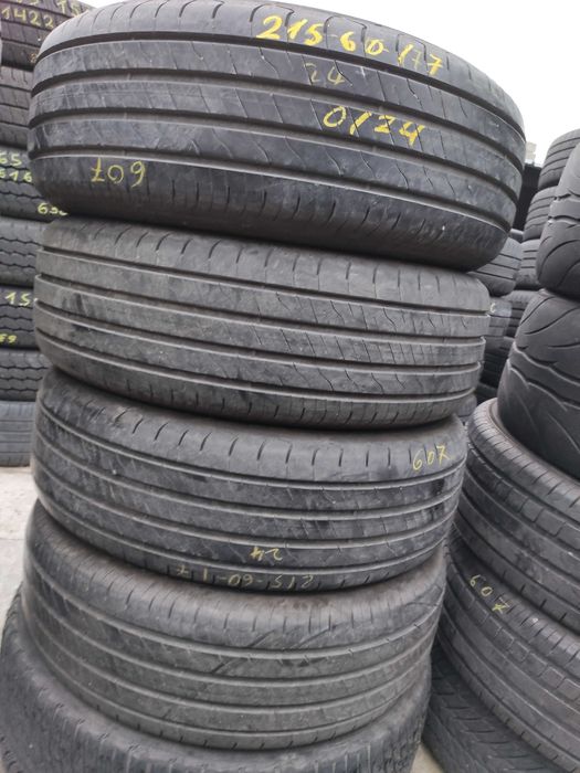 4бр Летни гуми 215 60 17 - Goodyear - DOT 2024