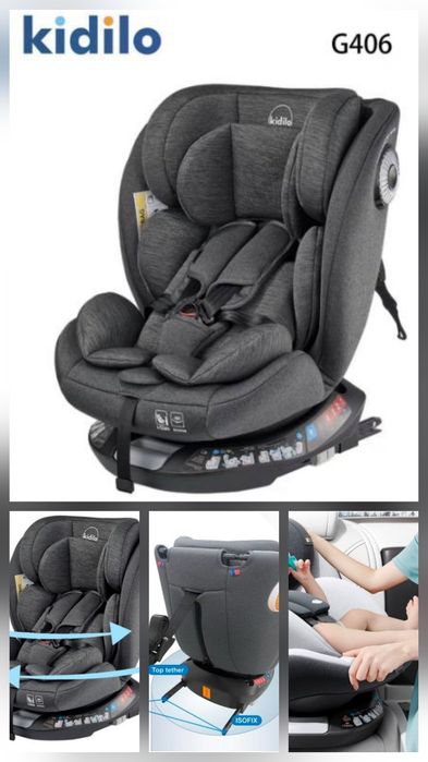 Автокресло Isofix  со склада оптом и в розницу розницу