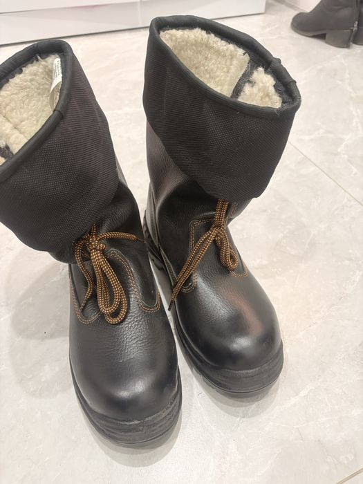 Зимние сапоги длинные