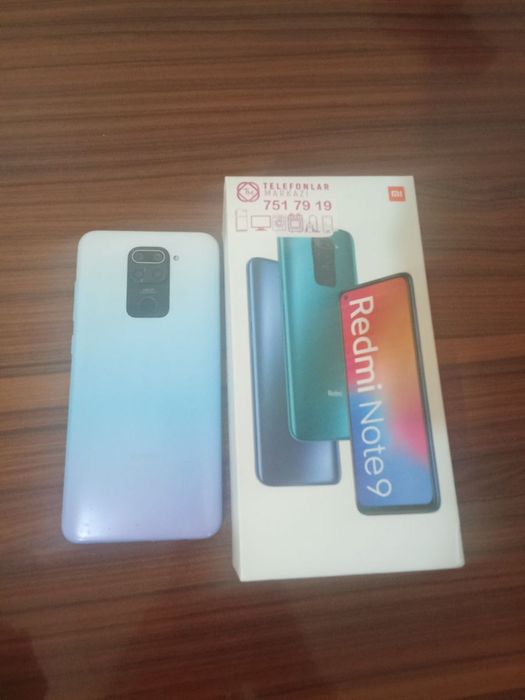 Redmi note 9   4/128 idiol Telefon izlaganlar uchun