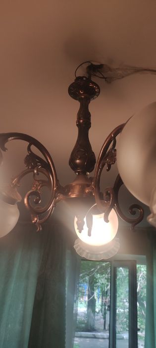 Люстра 5-тирожковая. Польша