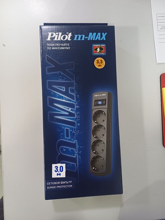 Сетевой фильтр Pilot m-MAX