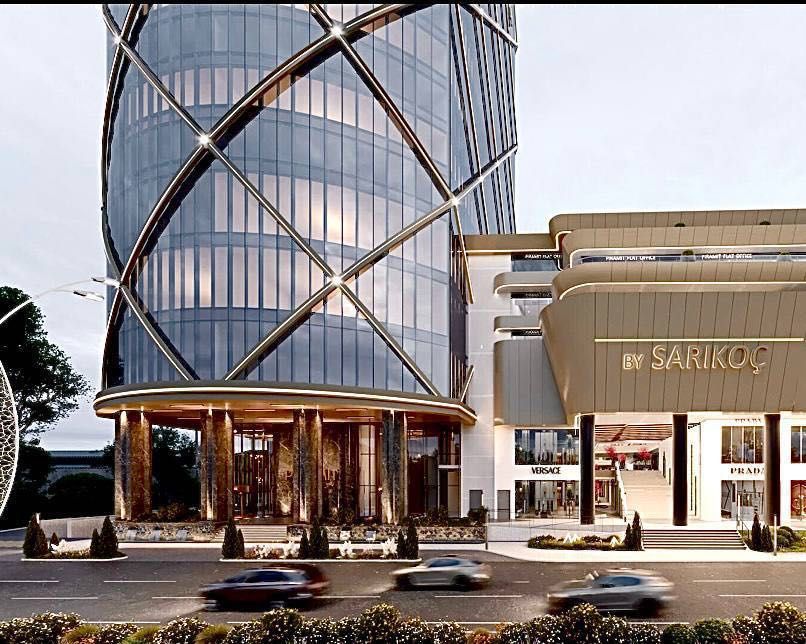 Piramit Tower Подается 2 комнатная квартира коробка Текстильный мост