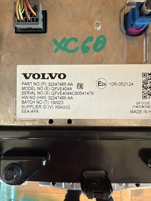 Ecrane/Monitoare/Ecrane Mici Volvo Xc60 Ii 246 2017 - > Qfve404A