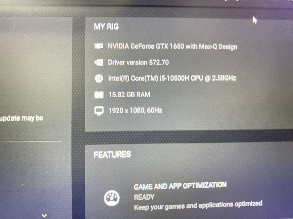 Holati yaxshi MSI gfi thin63
