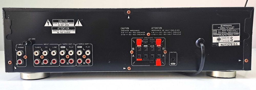 Pioneer A 302 amplificator stereo statie muzica Japan