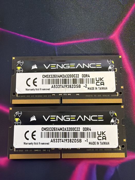 Ram Laptop DDR4 32GB 2X16GB  perfect functionali