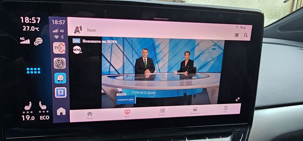 Carlinkit Android AI за автомобили Ambient QCM6125 мултимедия