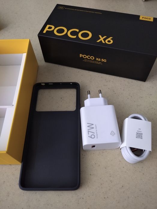 Poco x6 black colour