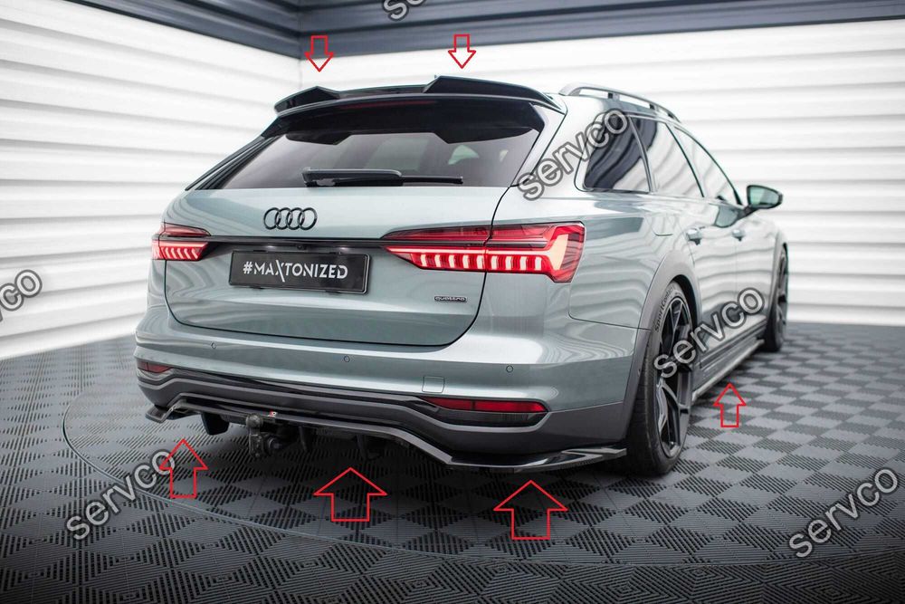 Pachet Body kit tuning Audi A6 C8 Allroad 2018-2023 v1 Maxton Design