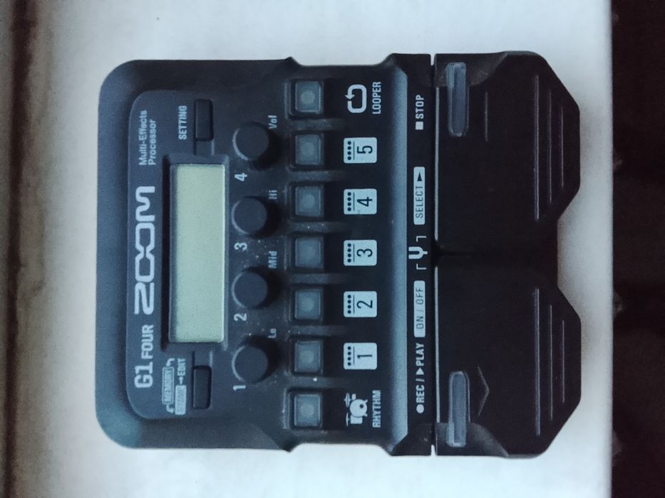 Гитарный процессор zoom g1four