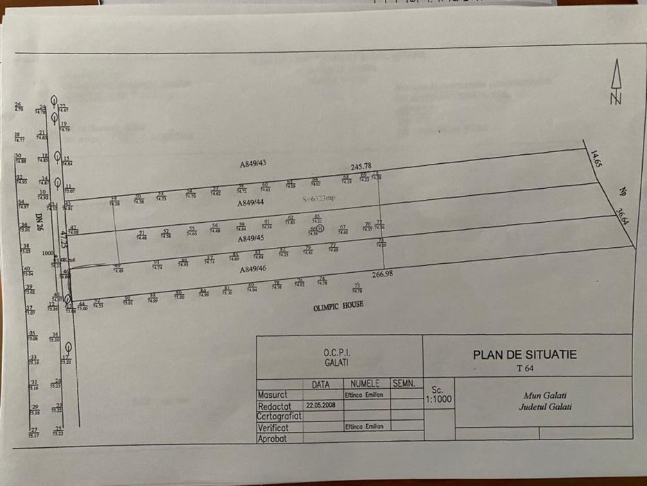 Teren De Vanzare  DN26 Traian Parc