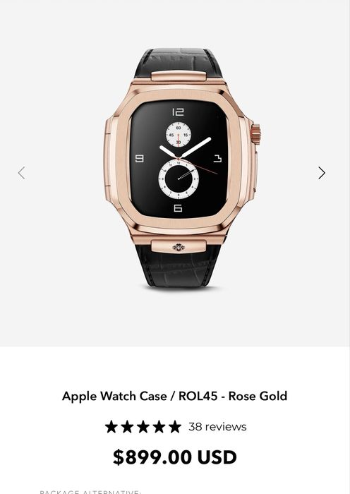 Продам Чехол Golden Concept + Apple Watch Series 8