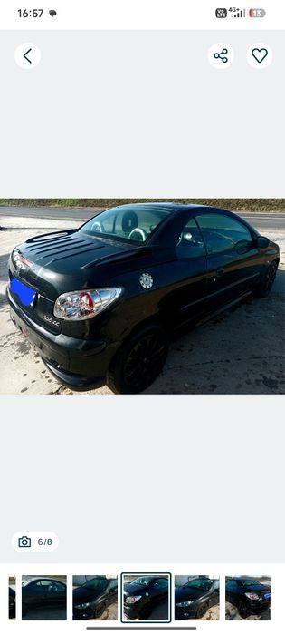 PEUGEOT 206 CC 0 — imagine 5