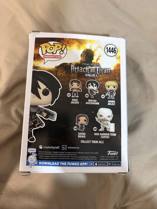 фигурка Funko pop Микаса Акерман