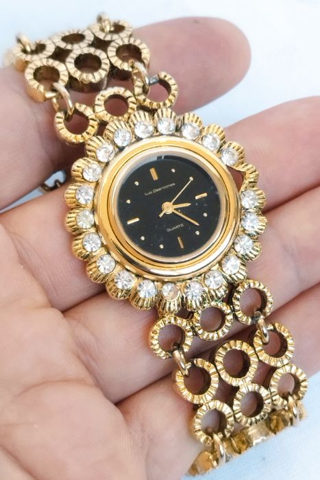 Ceas de damă baroc LUC DESROCHES cu quartz din anul 1980