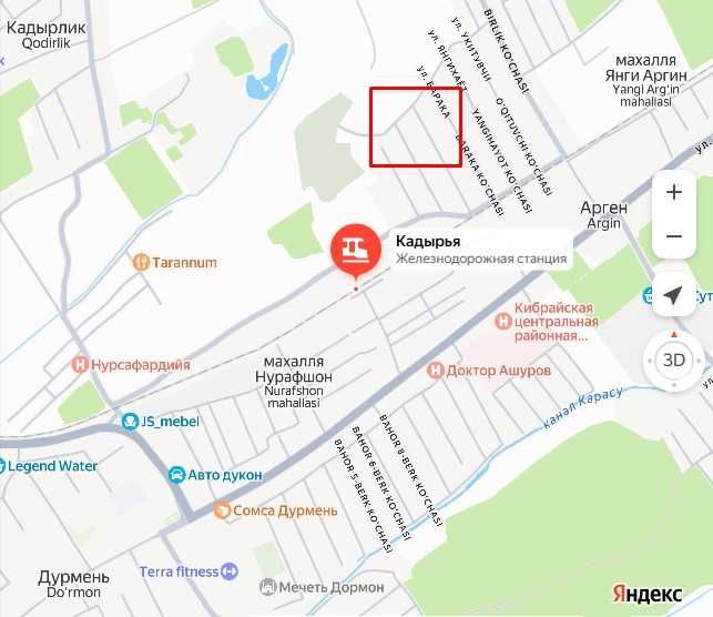 Земля под строительство - 6.74 сот в Дурмень (Дурмон), Кибрай, Кадрия