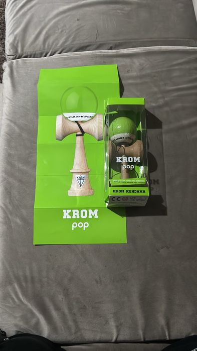 Kendamă krom pop verde