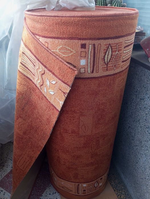 Мокетена пътека -Гумирана