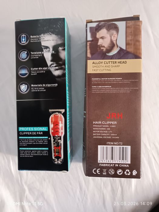 Mașină de tuns fără fir plus boxă wireless