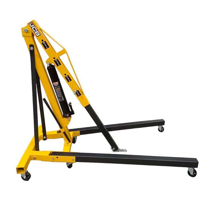 Хидравличен, сгъваем кран за двигатели тип жираф 2 тона JCB