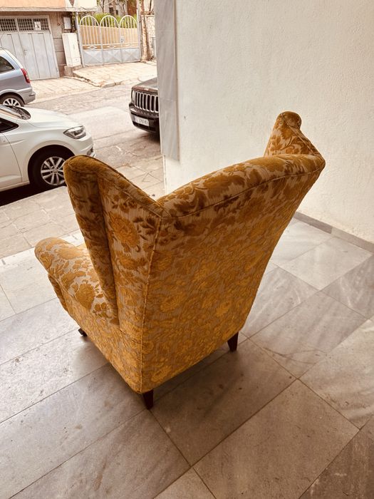 Винтидж италианско кресло – стил Bergère / Wingback