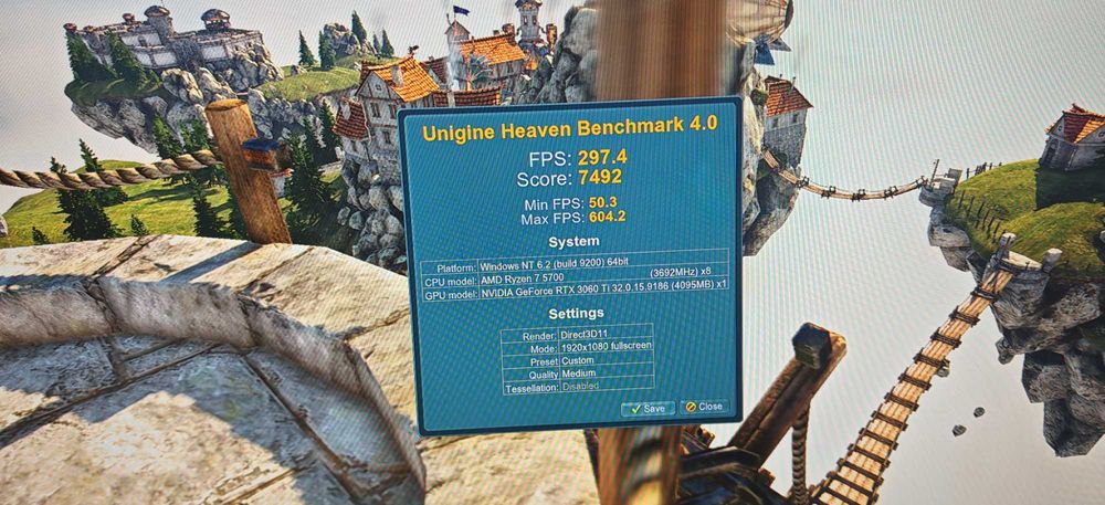 Гейм PC Ryzen 7 5700X/32Gb/512Gb SSD + 1Tb HDD/RTX 3060TI/Гаранция