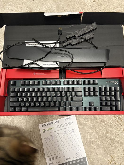 клавиатура HyperX Alloy MKW100